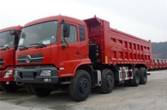東風(fēng)前四后八輕量化自卸車(chē)多少?lài)?？輕皮自卸車(chē)多重？