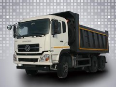 東風(fēng)大力神6X4自卸車(chē)DFL3251AW1，東風(fēng)后八輪自卸車(chē)圖片