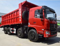 輕皮王前四后八自卸車(chē)，輕量化四軸自卸車(chē)