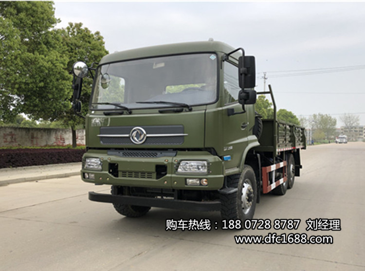 東風(fēng)天錦6x6驅動(dòng)越野車(chē)報價(jià)，天錦6驅越野載貨車(chē)