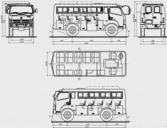 【越野客車(chē)】四驅越野客車(chē)-東風(fēng)四驅物探車(chē)-東風(fēng)19座四驅客車(chē)報價(jià)及圖片
